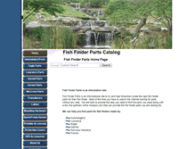 Tablet Screenshot of fishfinderparts.com